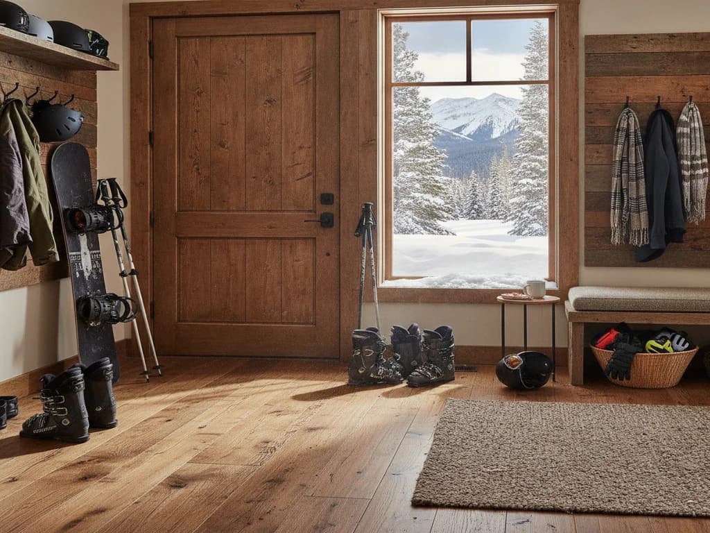 Protecting Wood Floors From Snow, Grit, and Ski Boots