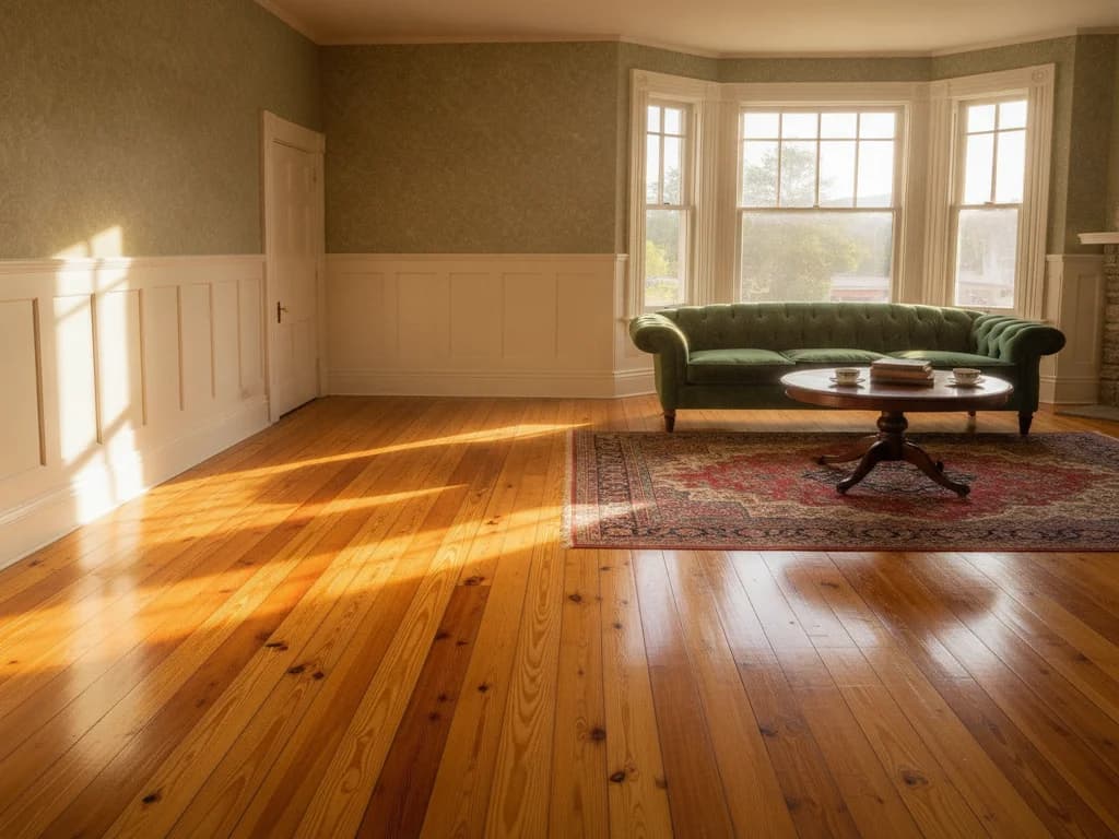 Restoring Original Wood Floors in Gold Country Homes