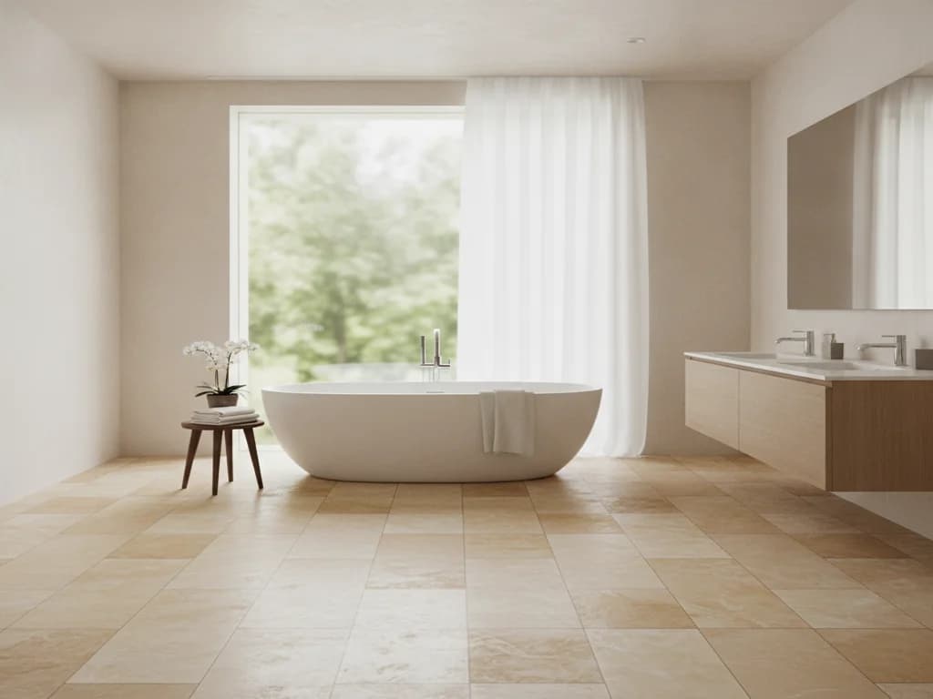 Tile vs. Luxury Vinyl for Bathrooms