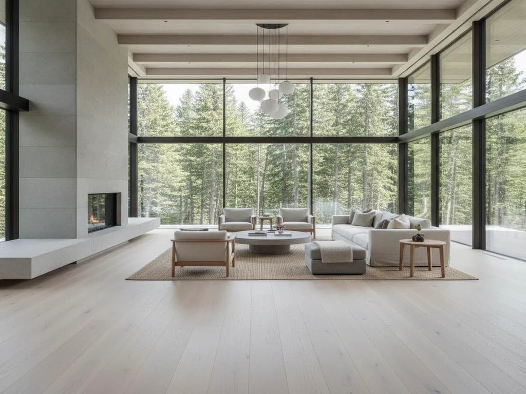 Wide-Plank White Oak: The Heart of the Mountain-Modern Look