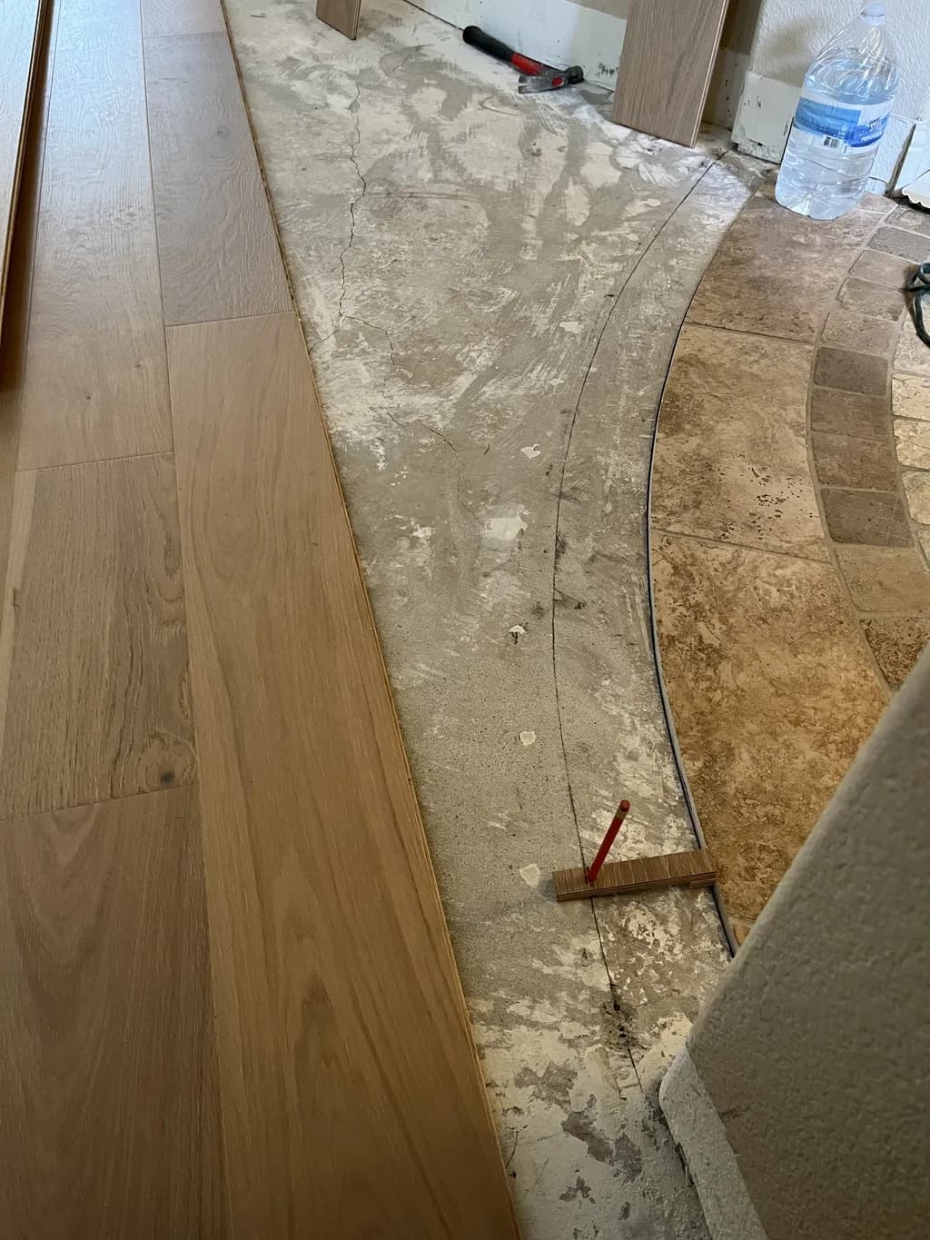 Hardwood — Entry Installation