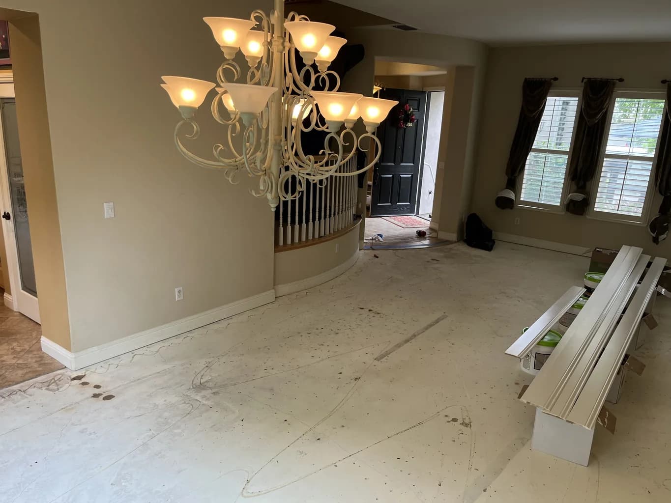 Hardwood — Entry Installation