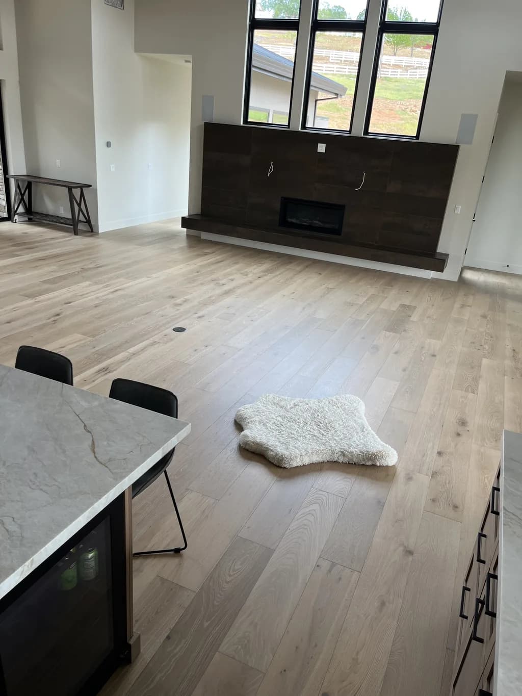 Hardwood — Living Room