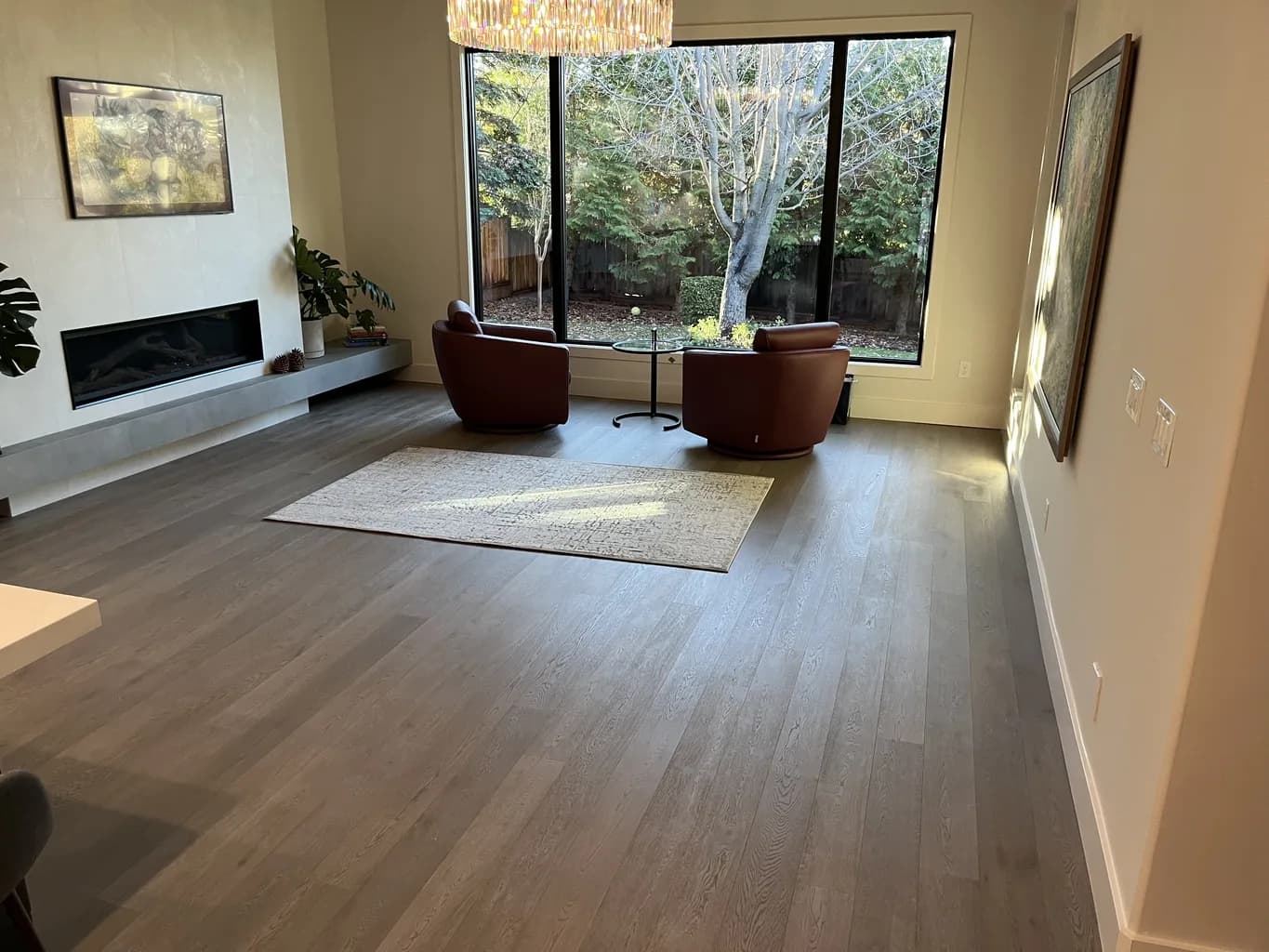 Hardwood — Living Room