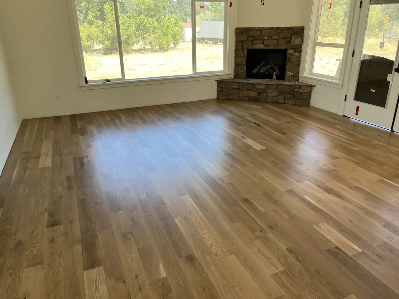 Hardwood — Living Room