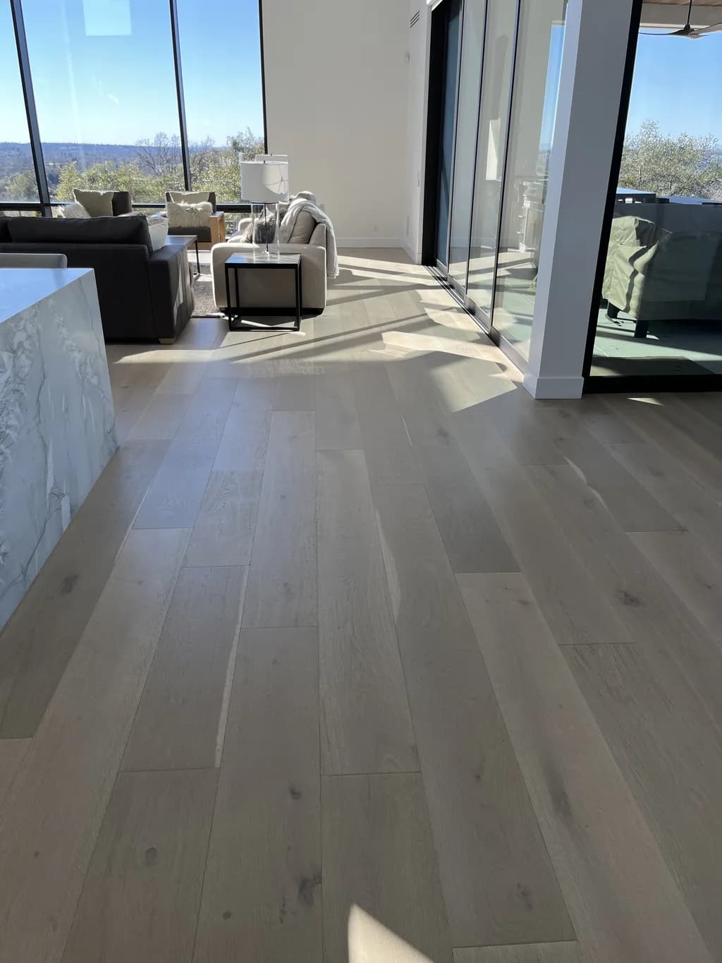 Hardwood — Living Room