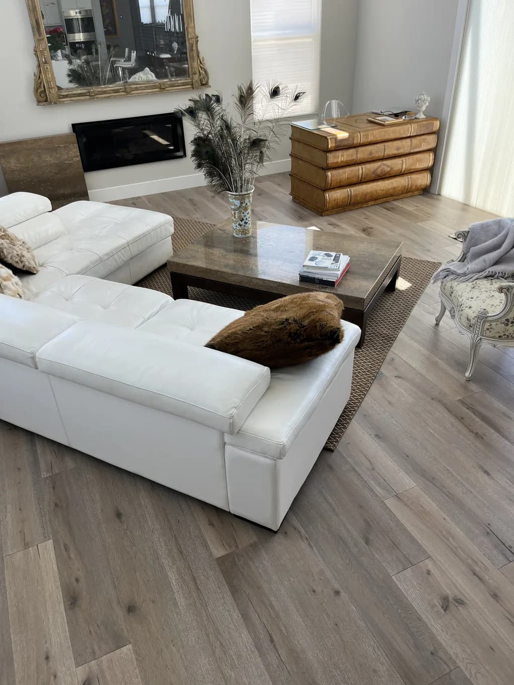 Hardwood — Living Room