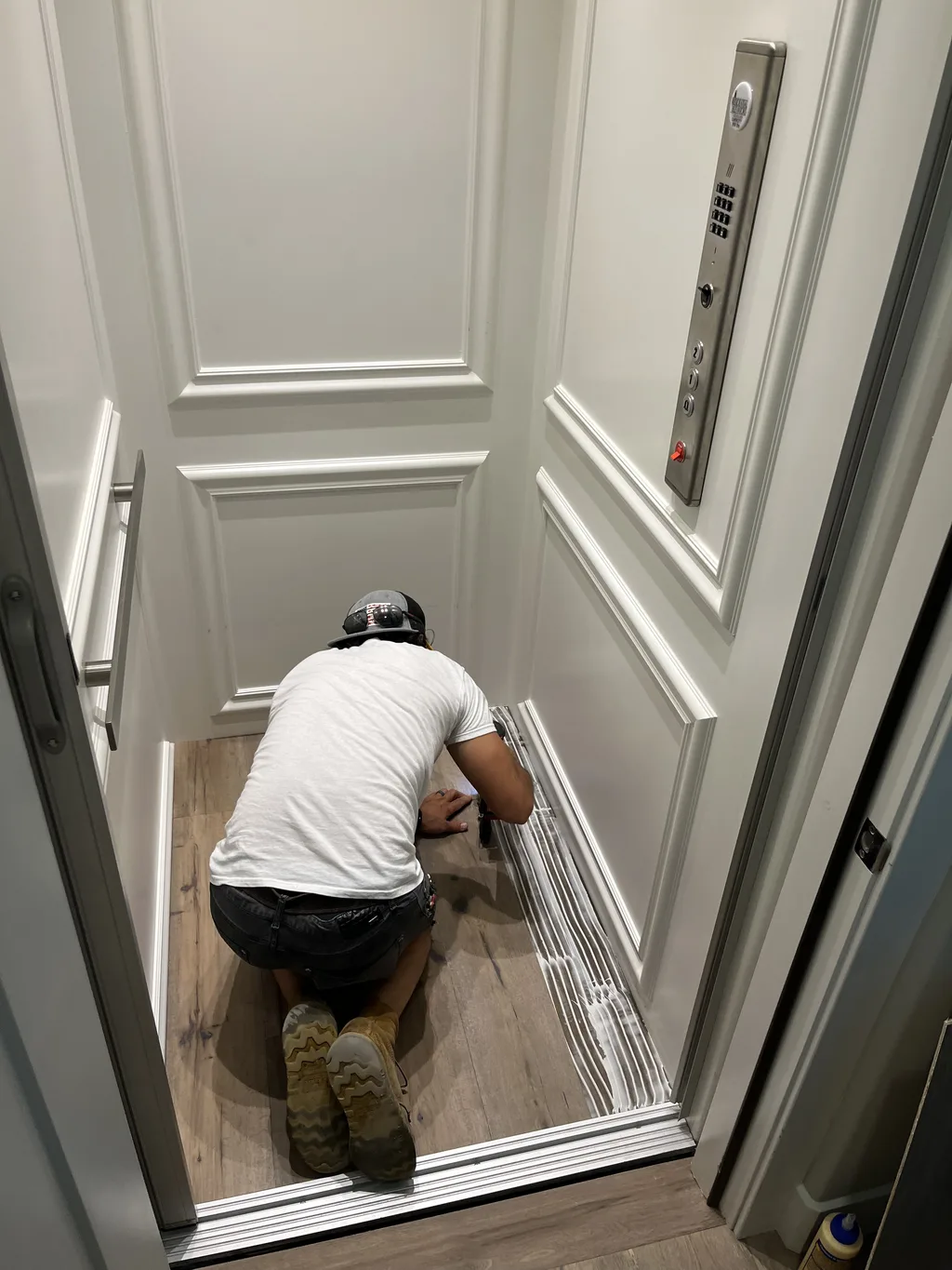 Hardwood — Stair Installation