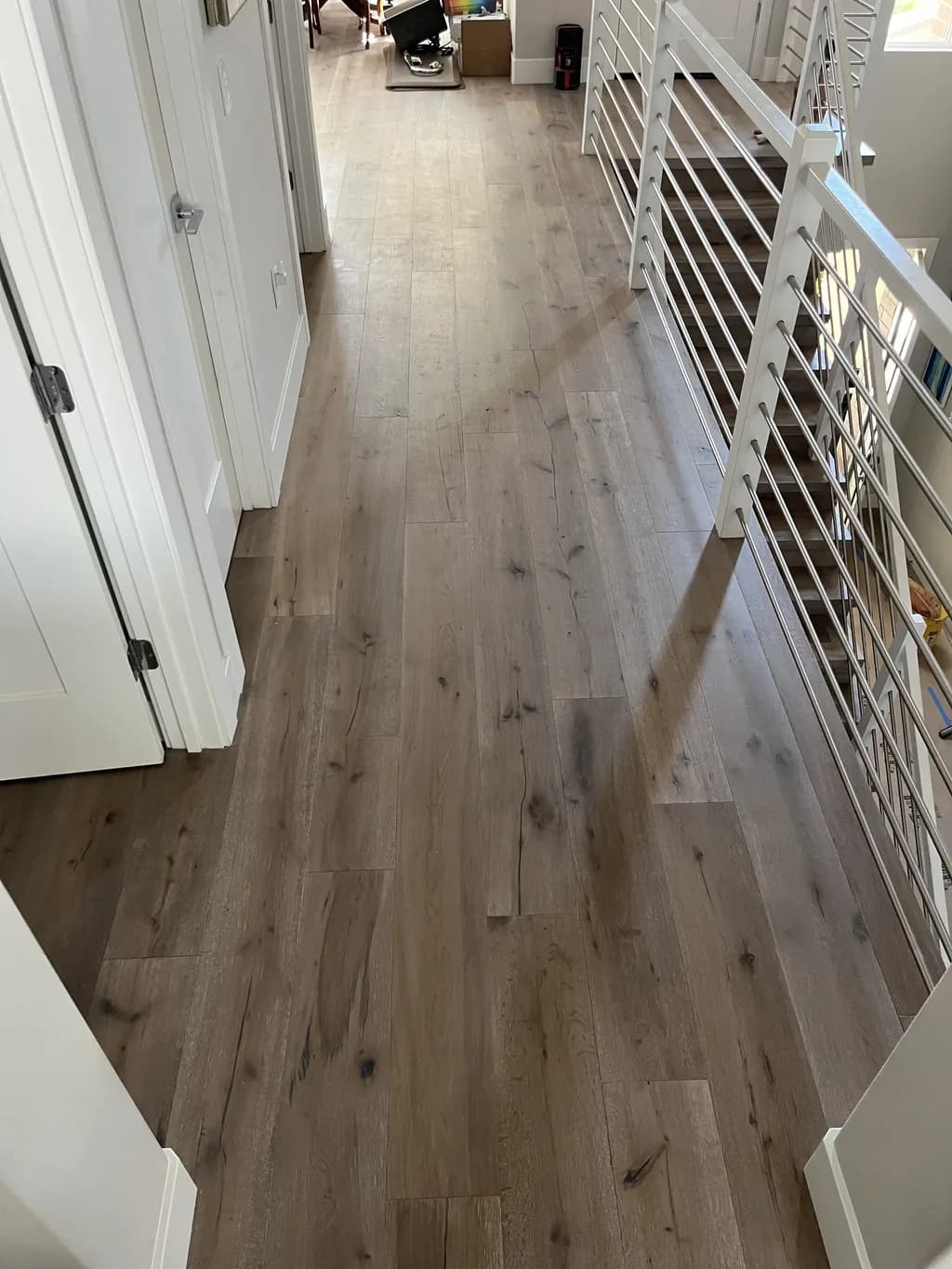Hardwood — Stair Landing