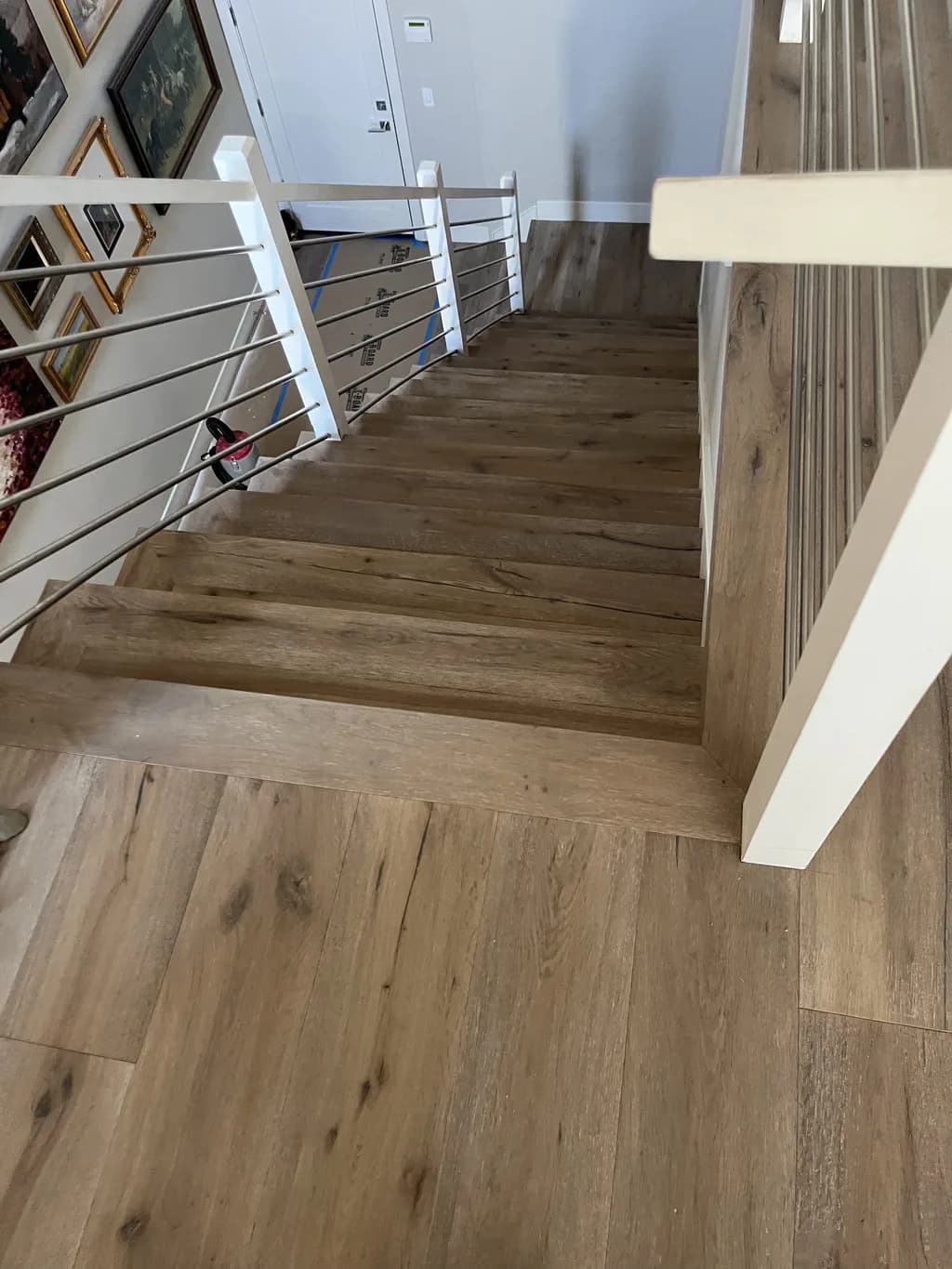 Hardwood — Stair Landing