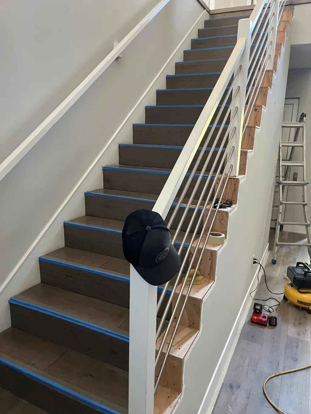 Hardwood — Staircase Installation