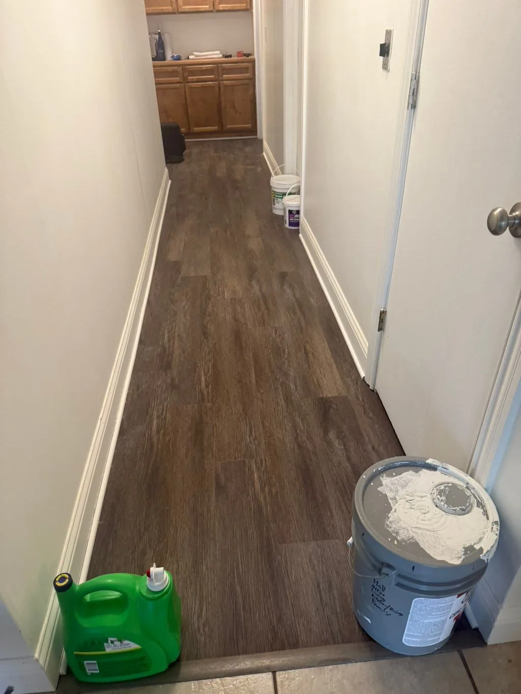 Luxury Vinyl Plank — Hallway