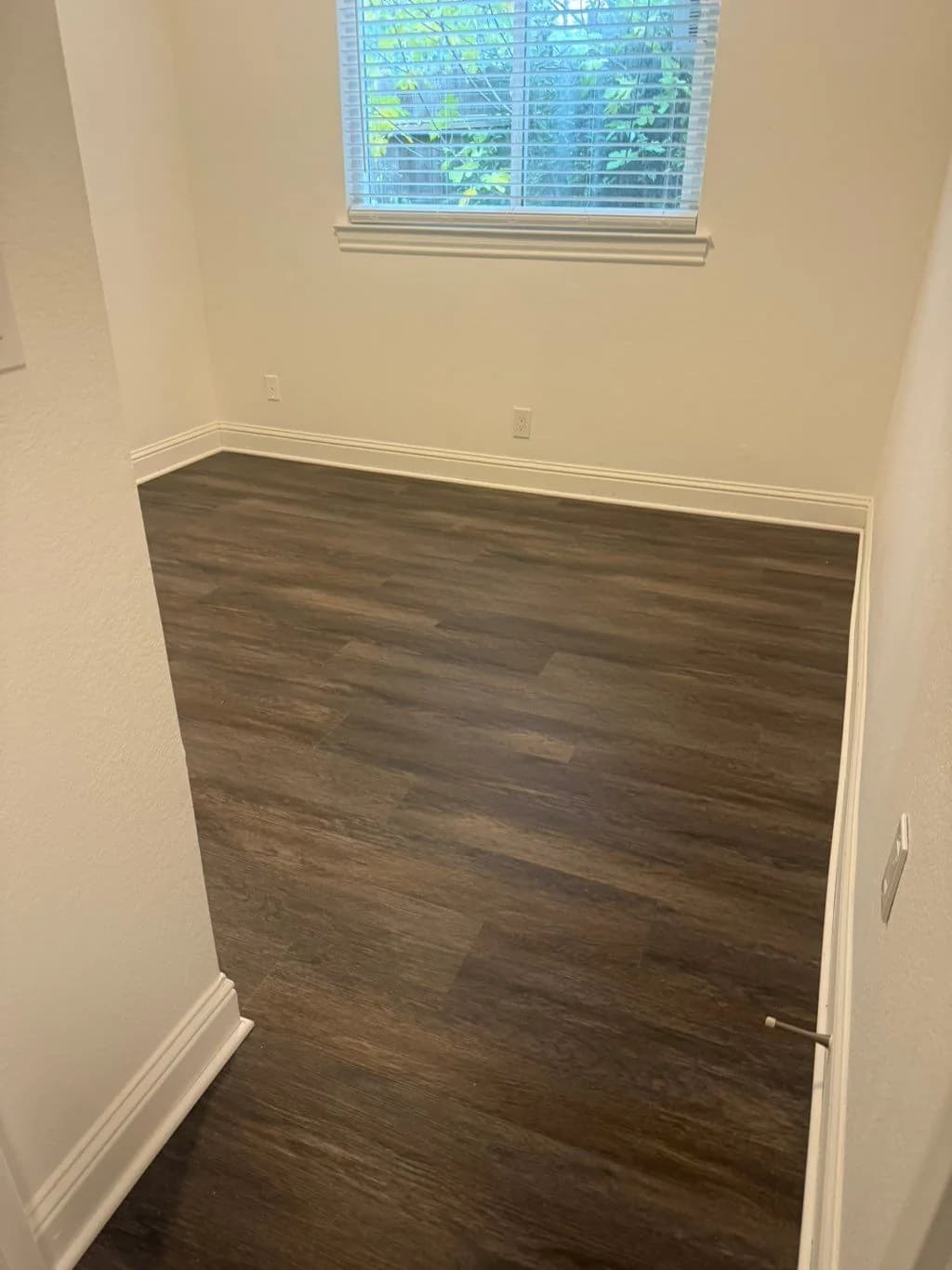 Luxury Vinyl Plank — Stair Landing